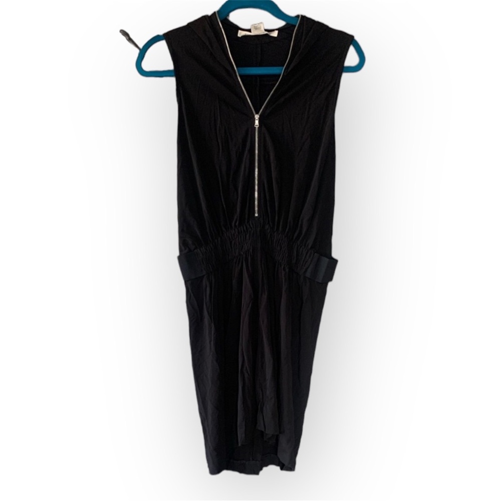 DIANE VON FURSTENBERG Short Hooded Dress with Zipper
